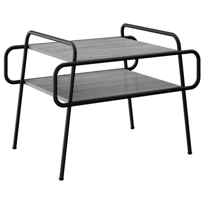 Salontafel Grijs Sonoma 70 x 50 x 51 cm Bewerkt hout