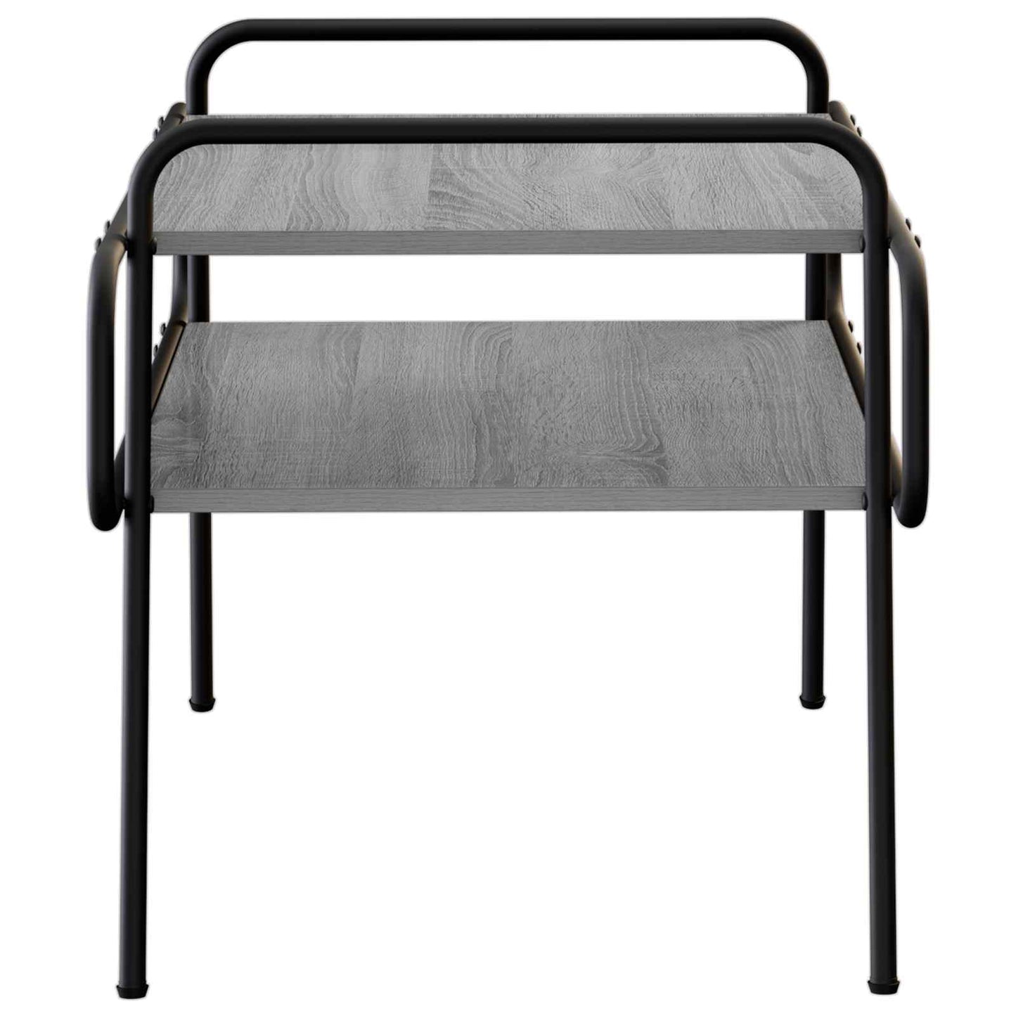 Salontafel Grijs Sonoma 70 x 50 x 51 cm Bewerkt hout