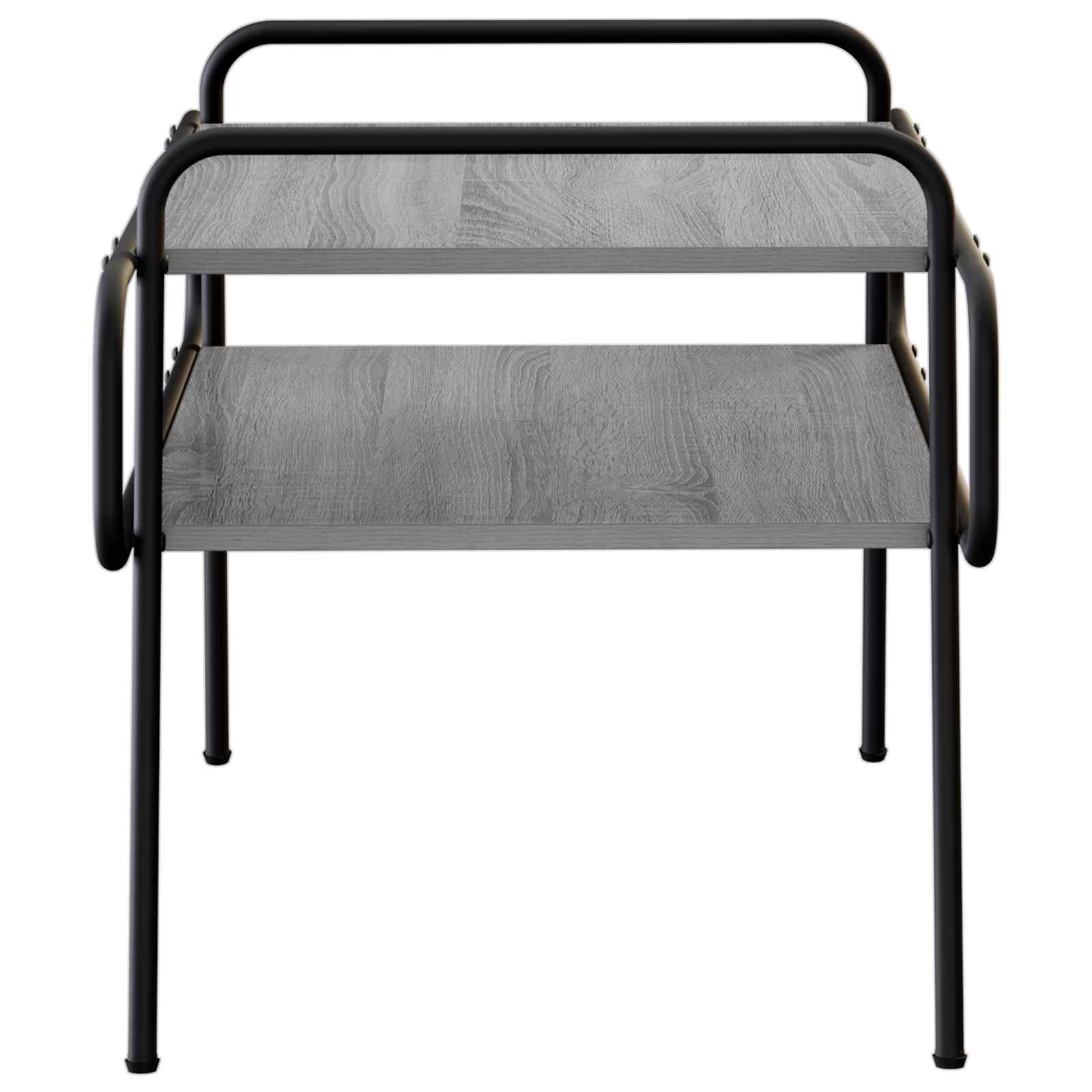 Salontafel Grijs Sonoma 70 x 50 x 51 cm Bewerkt hout