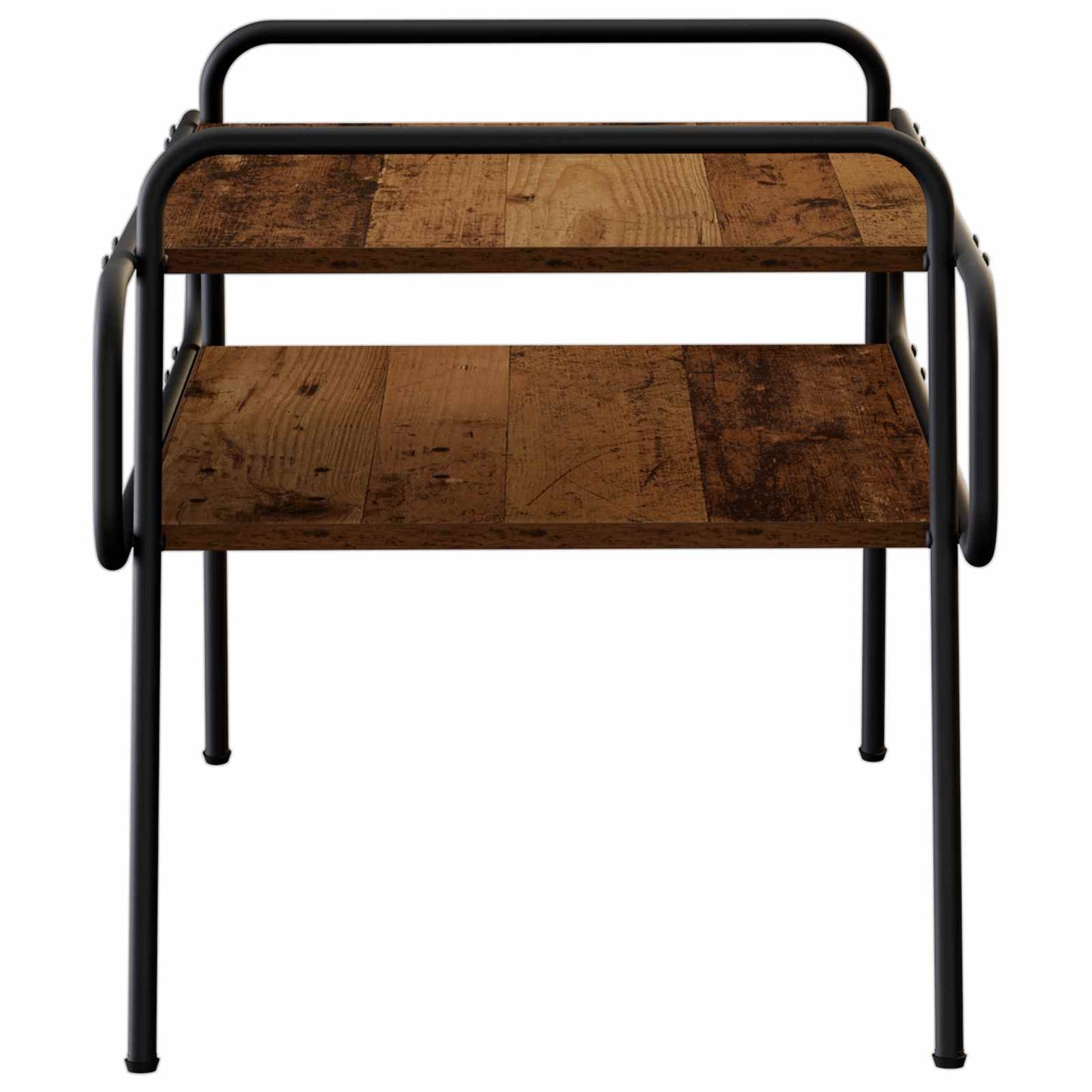 Salontafel Oud hout 70 x 50 x 51 cm Bewerkt hout