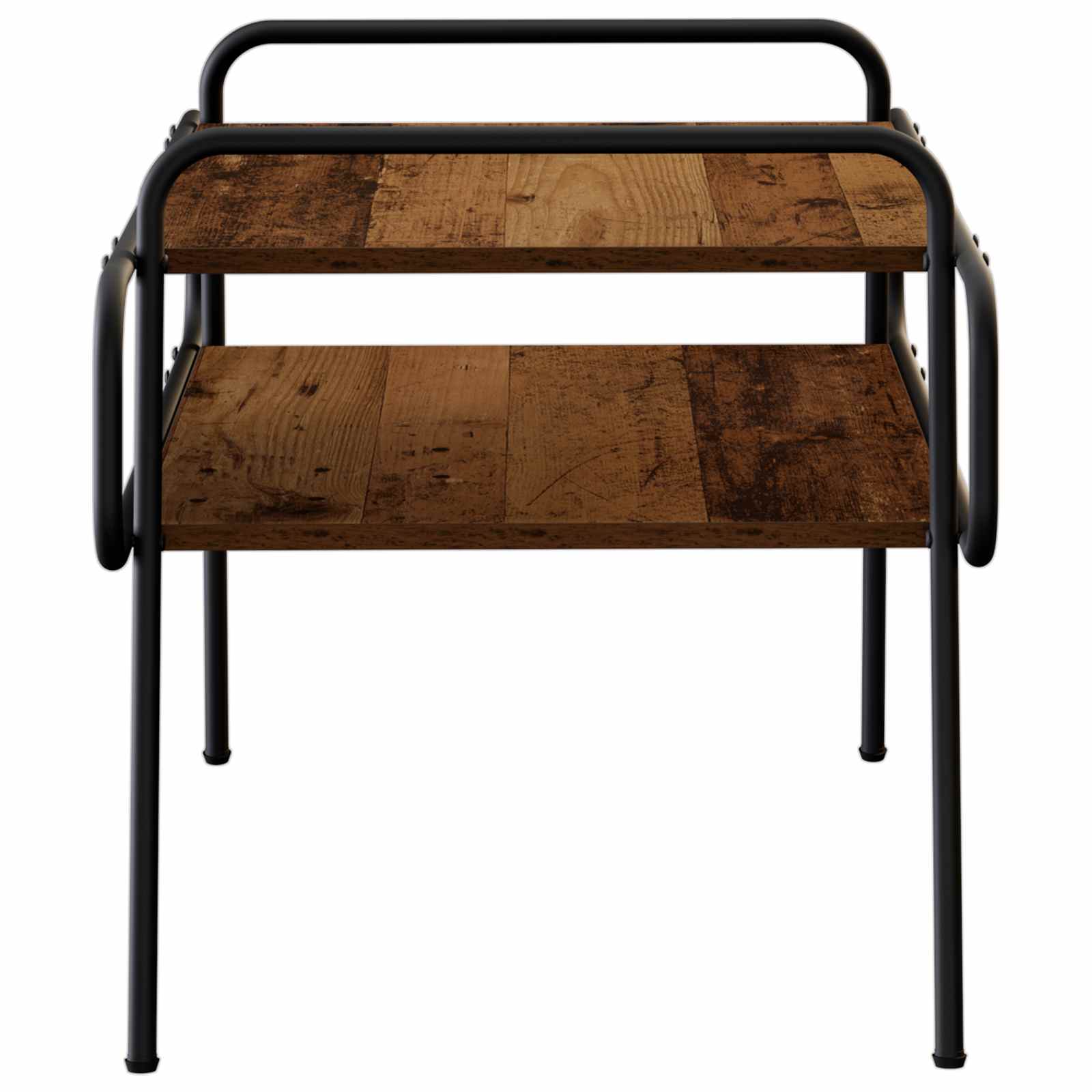 Salontafel Oud hout 70 x 50 x 51 cm Bewerkt hout