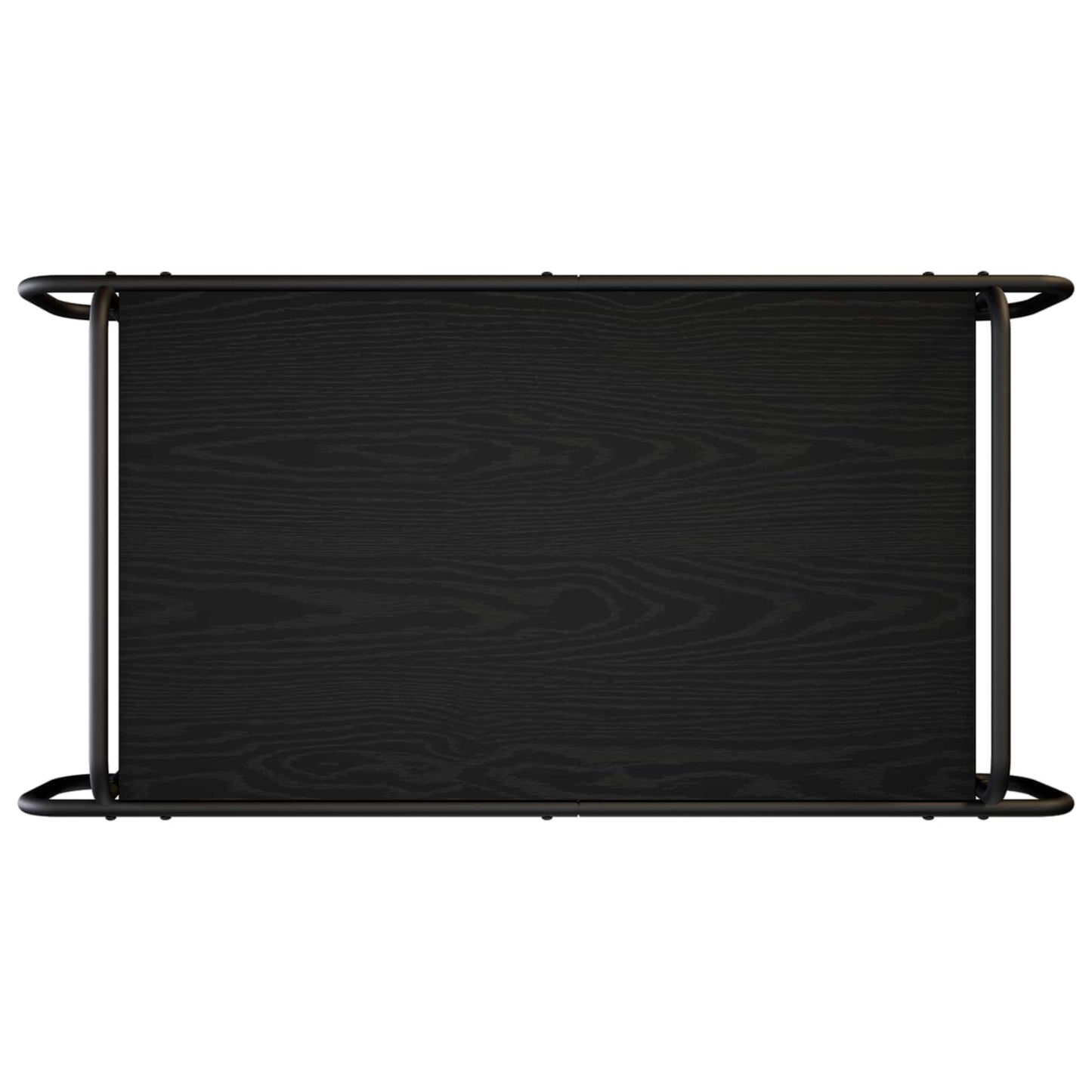 Salontafel Zwart eiken 100 x 50 x 51 cm Bewerkt hout