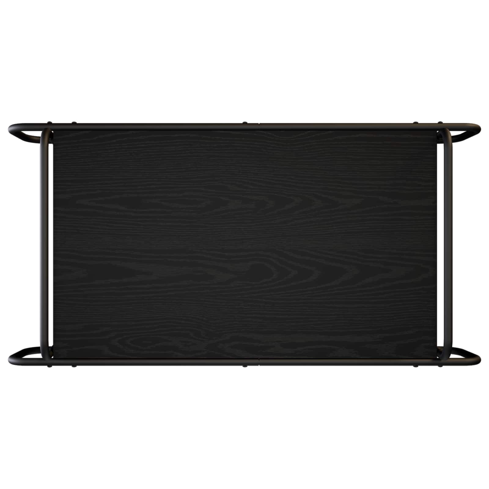 Salontafel Zwart eiken 100 x 50 x 51 cm Bewerkt hout