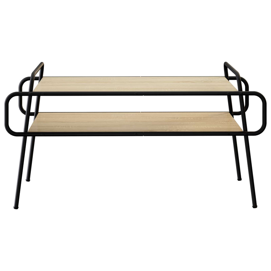 Salontafel Sonoma Eiken 100 x 50 x 51 cm Bewerkt hout