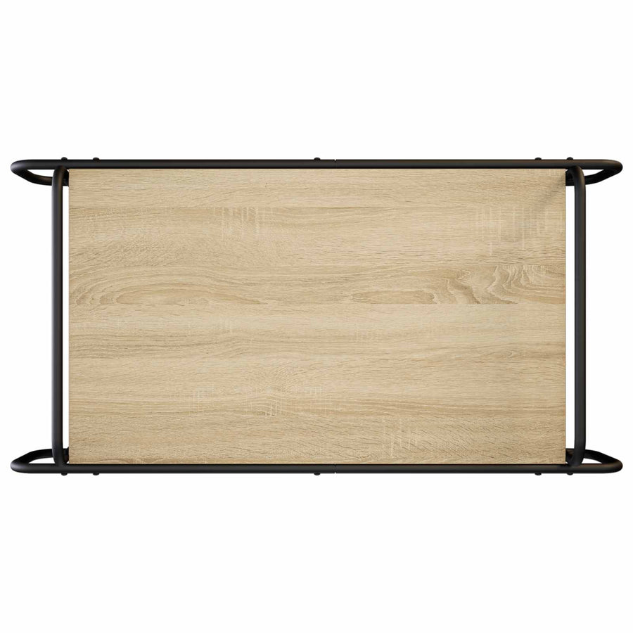 Salontafel Sonoma Eiken 100 x 50 x 51 cm Bewerkt hout