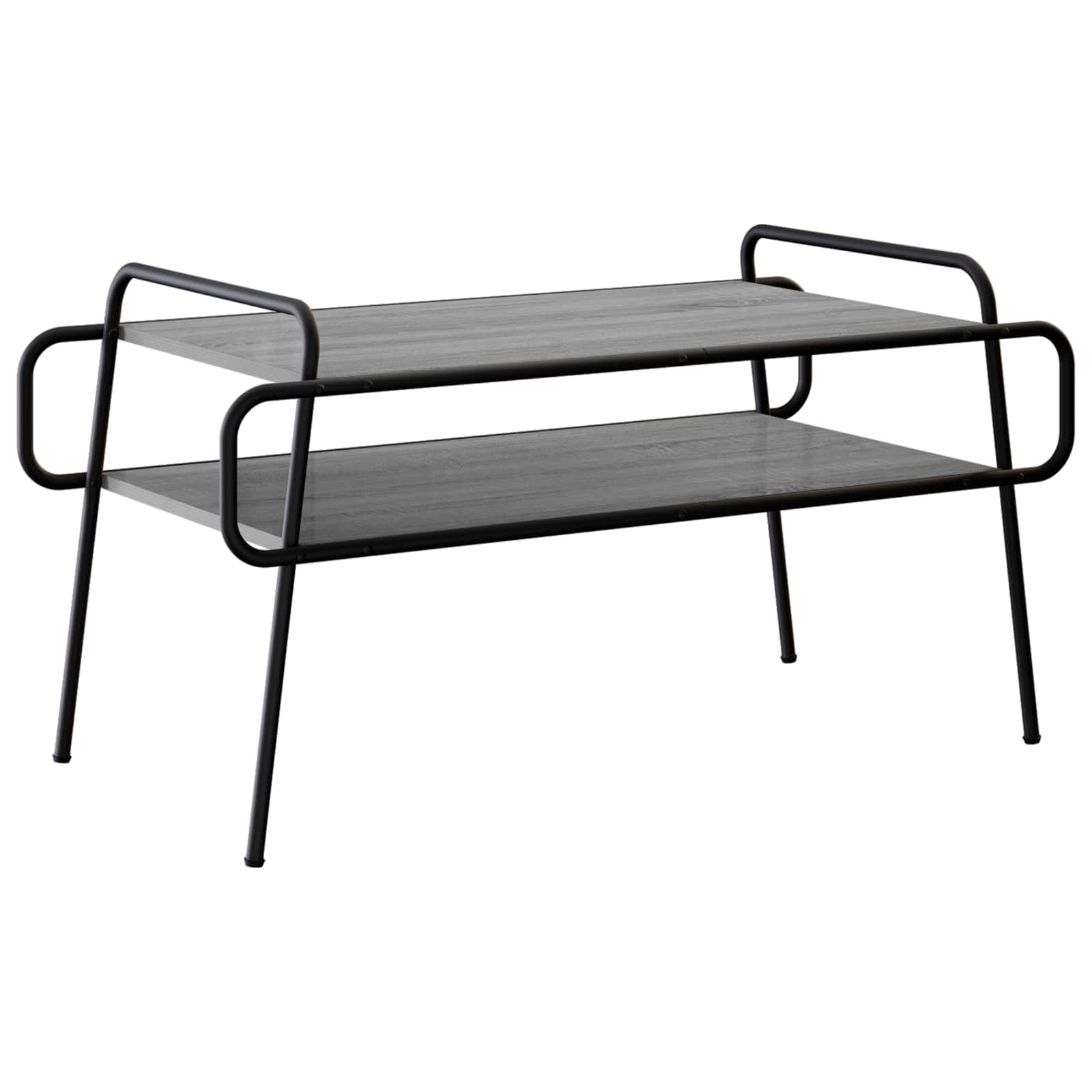 Salontafel Grijs Sonoma 100 x 50 x 51 cm Bewerkt hout