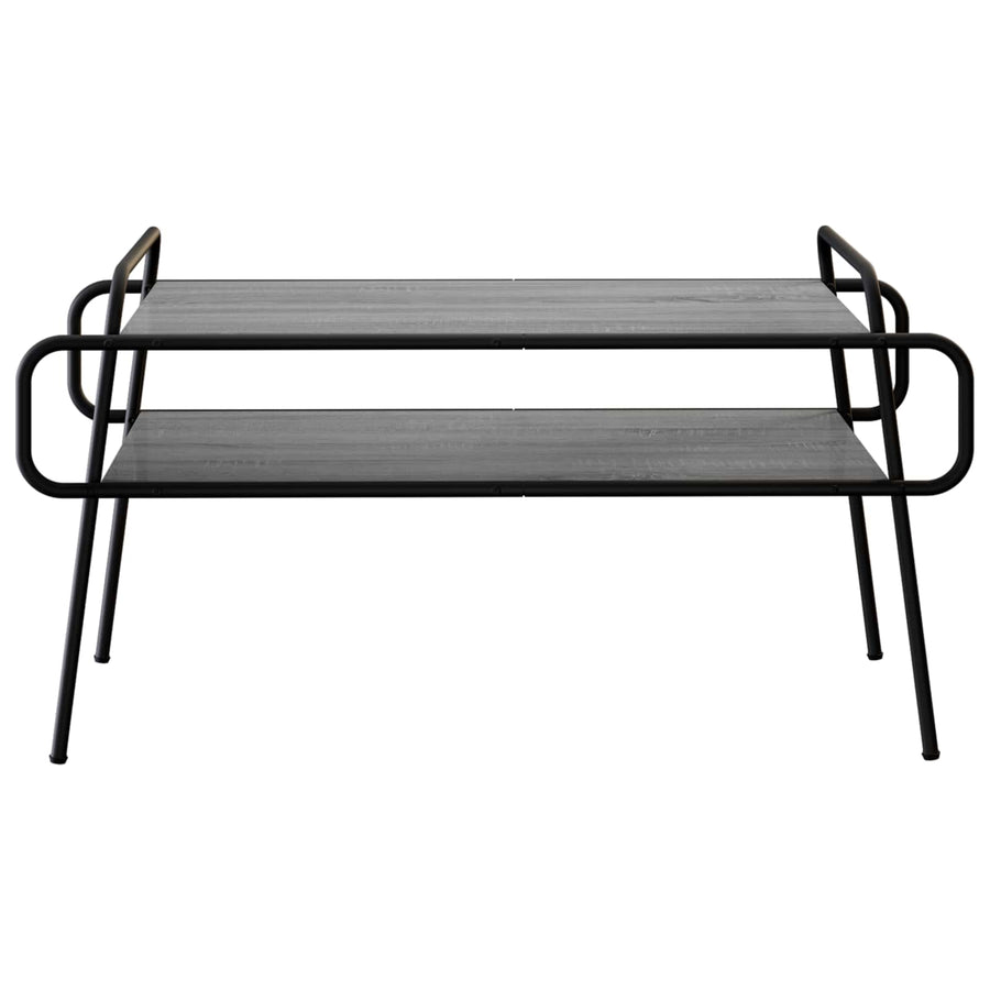 Salontafel Grijs Sonoma 100 x 50 x 51 cm Bewerkt hout