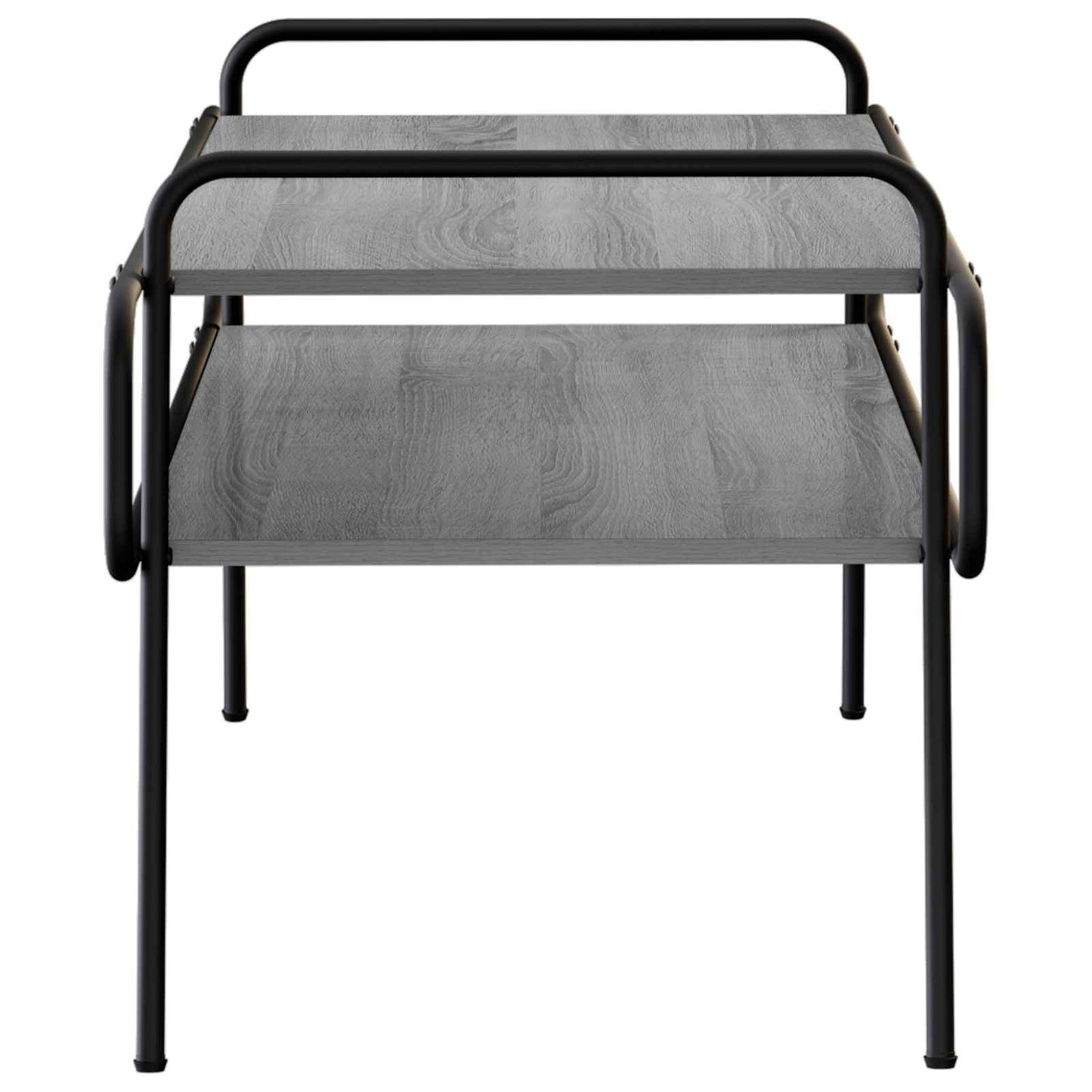 Salontafel Grijs Sonoma 100 x 50 x 51 cm Bewerkt hout