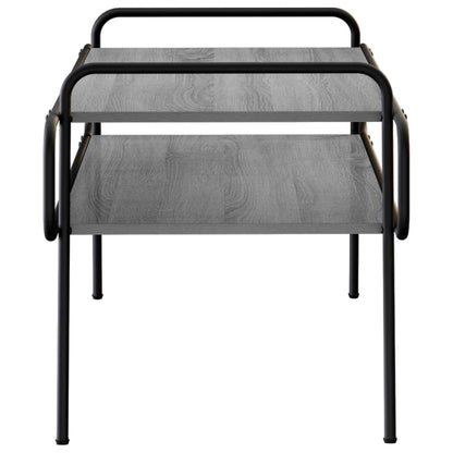 Salontafel Grijs Sonoma 100 x 50 x 51 cm Bewerkt hout