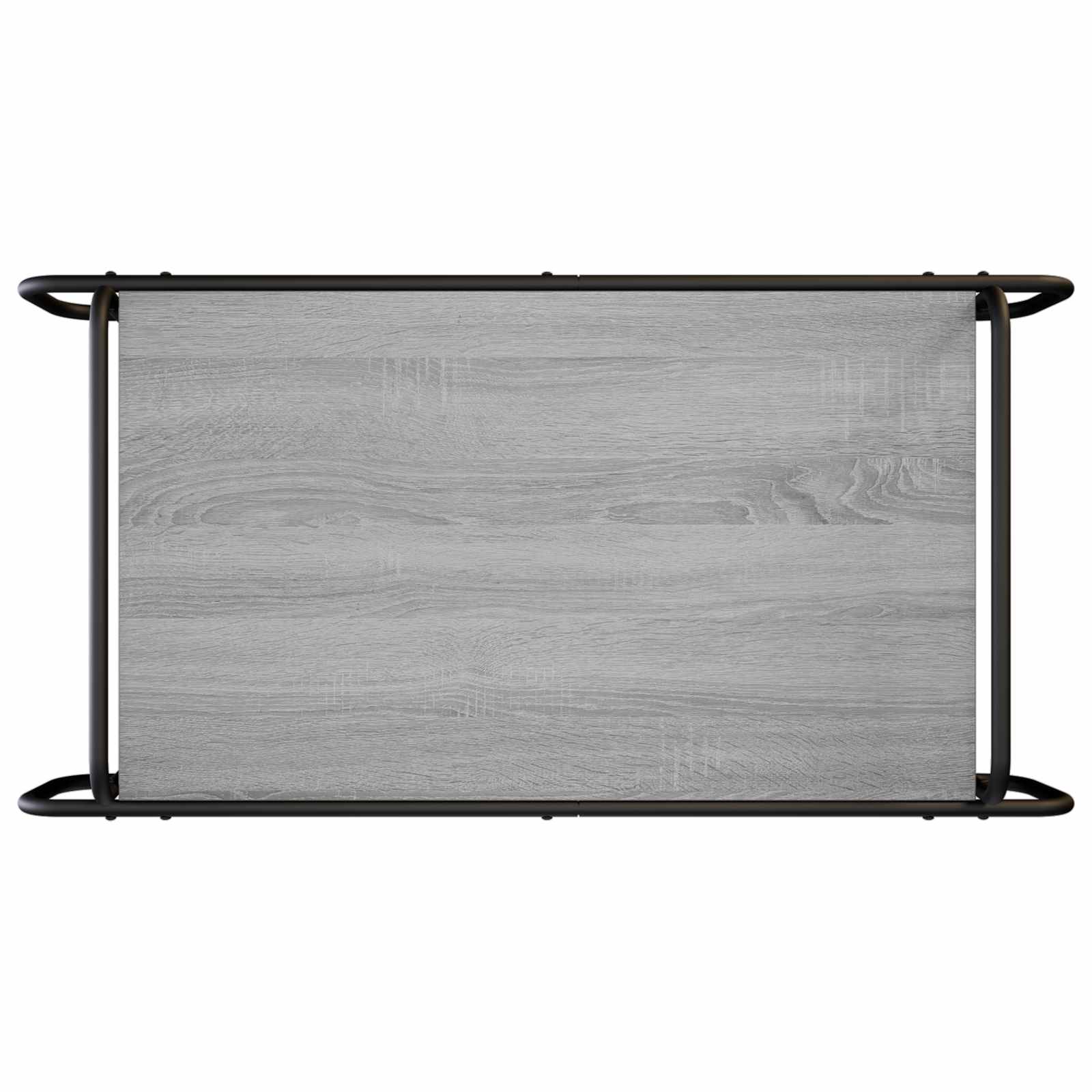 Salontafel Grijs Sonoma 100 x 50 x 51 cm Bewerkt hout
