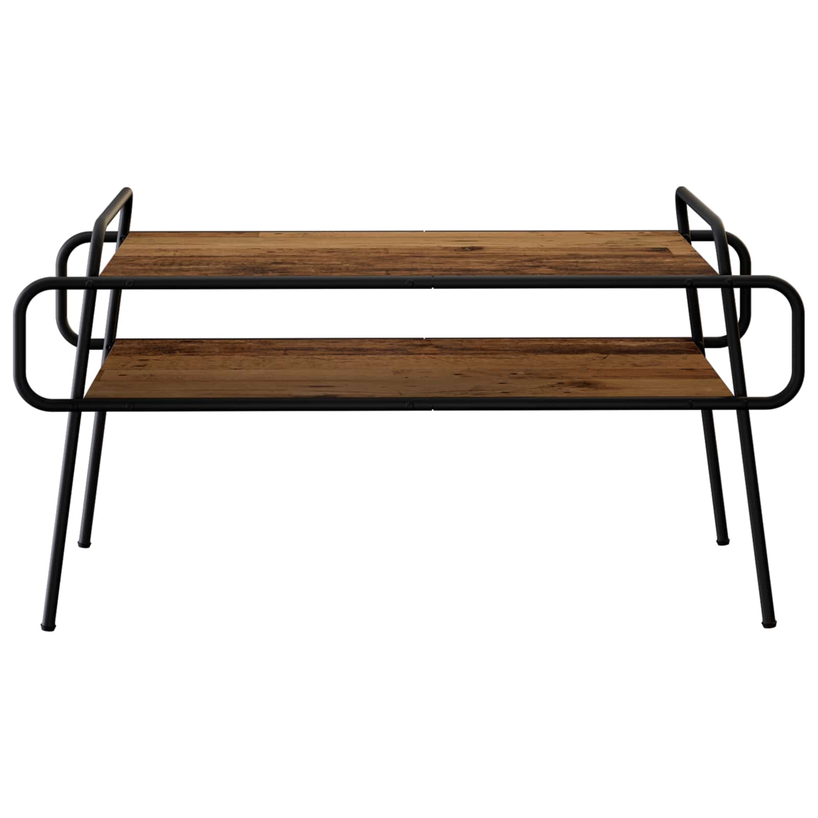 Salontafel Oud hout 100 x 50 x 51 cm Bewerkt hout