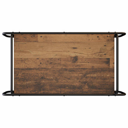 Salontafel Oud hout 100 x 50 x 51 cm Bewerkt hout
