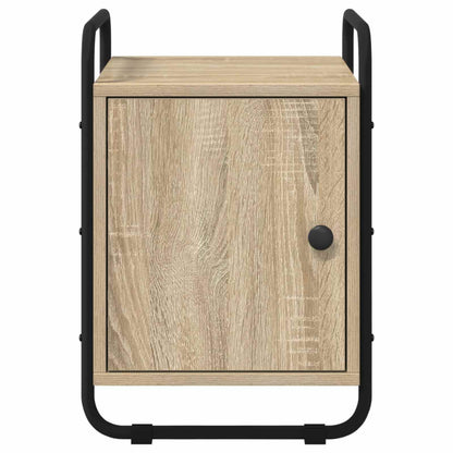 Nachtkastje Sonoma Eiken Bewerkt hout