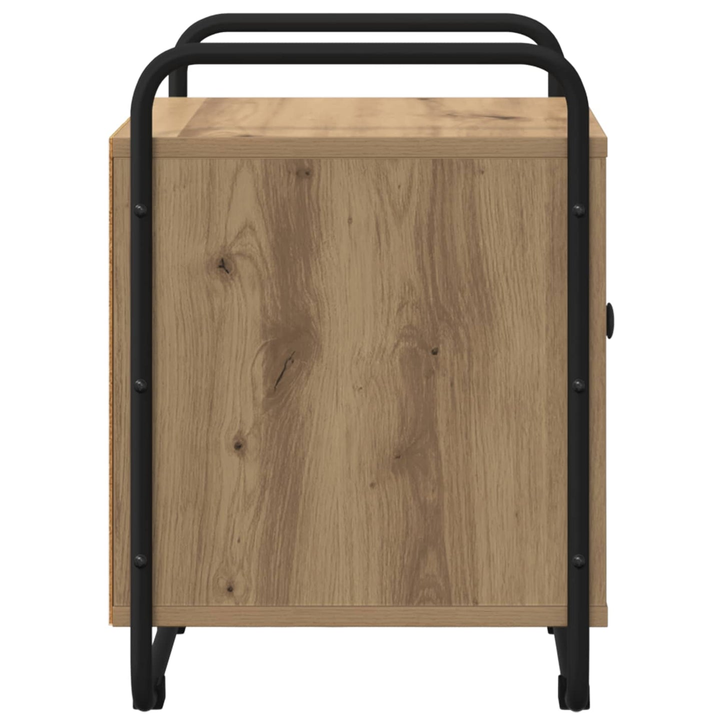 Nachtkastje Artisanaal eiken Bewerkt hout