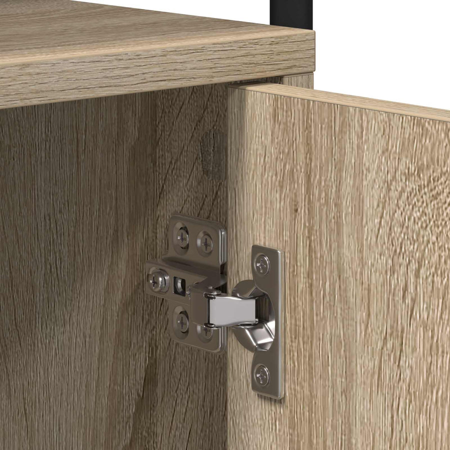 Nachtkastje Sonoma Eiken Bewerkt hout