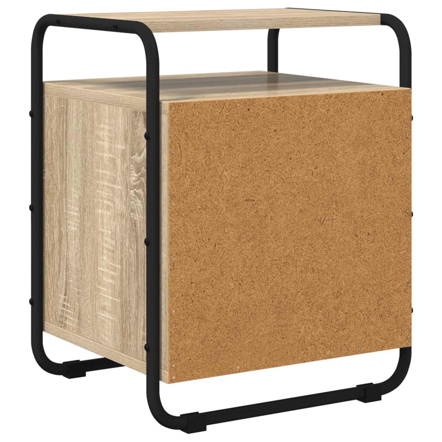 Nachtkastje Sonoma Eiken 40 x 36,5 x 50 cm Bewerkt hout