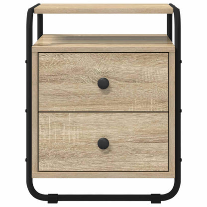 Nachtkastje Sonoma Eiken 40 x 36,5 x 50 cm Bewerkt hout