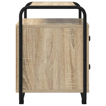 Nachtkastje 2 st Sonoma Eiken 40 x 36,5 x 50 cm Bewerkt hout