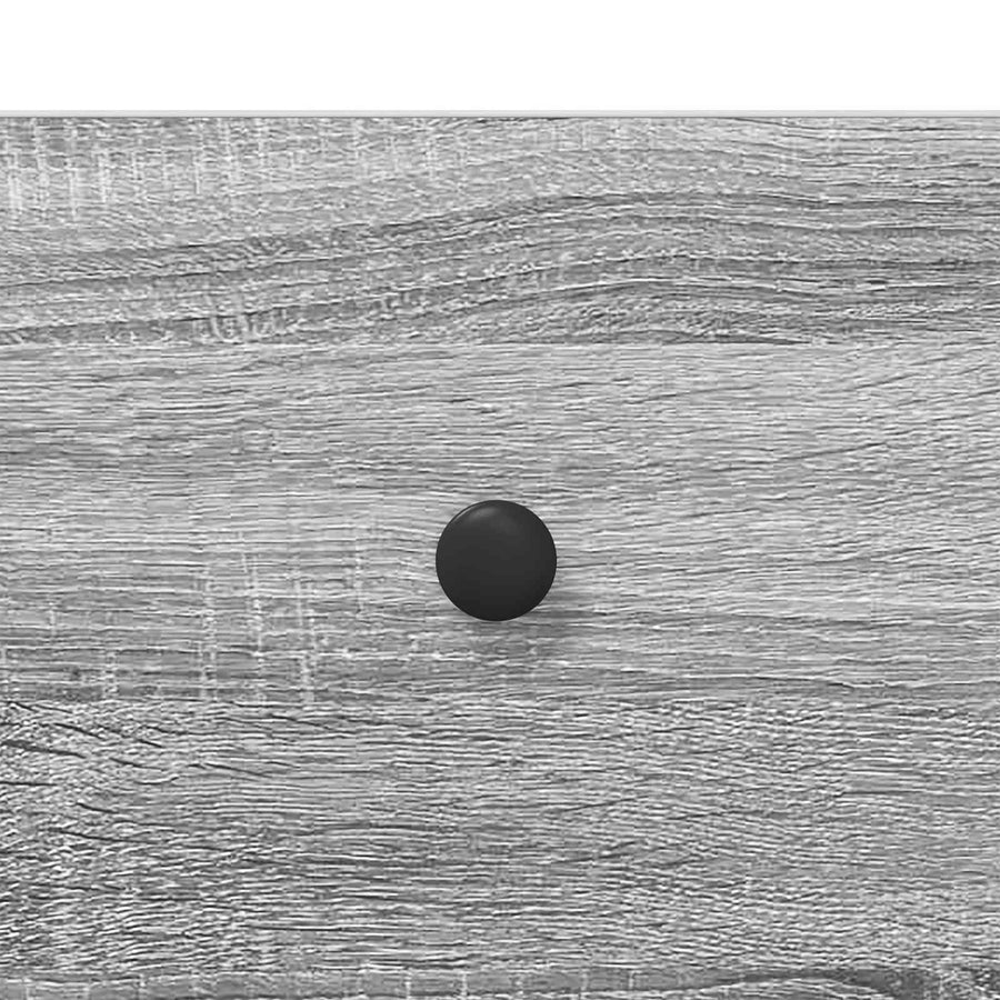 Nachtkastje 2 st Grijs Sonoma 40 x 36,5 x 50 cm Bewerkt hout