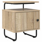 Nachtkastje Sonoma Eiken 40 x 36,5 x 50 cm Bewerkt hout