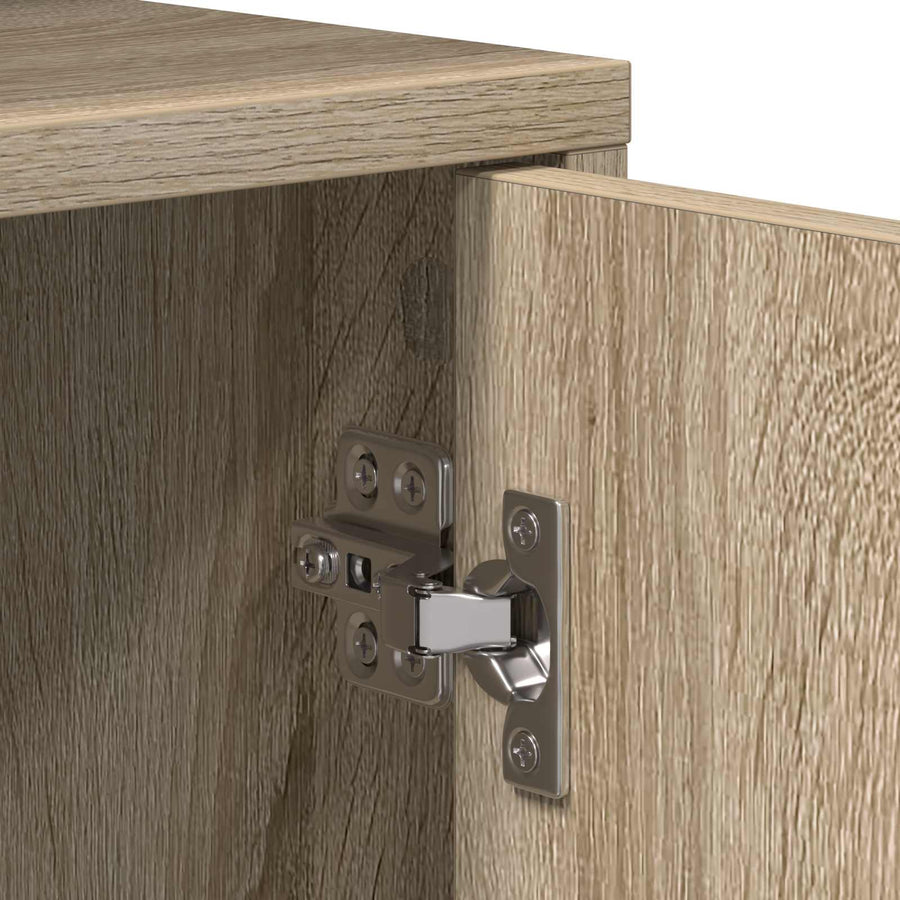 Nachtkastje 2 st Sonoma Eiken 40 x 36,5 x 50 cm Bewerkt hout
