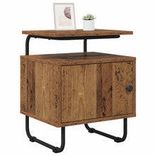 Nachtkastje 2 st Oud hout 40 x 36,5 x 50 cm Bewerkt hout