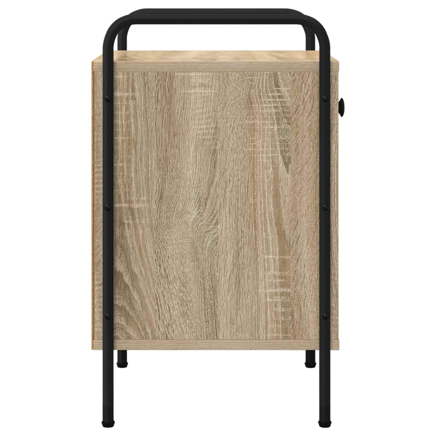 Nachtkastje Sonoma Eiken 35 x 36,5 x 61 cm Bewerkt hout