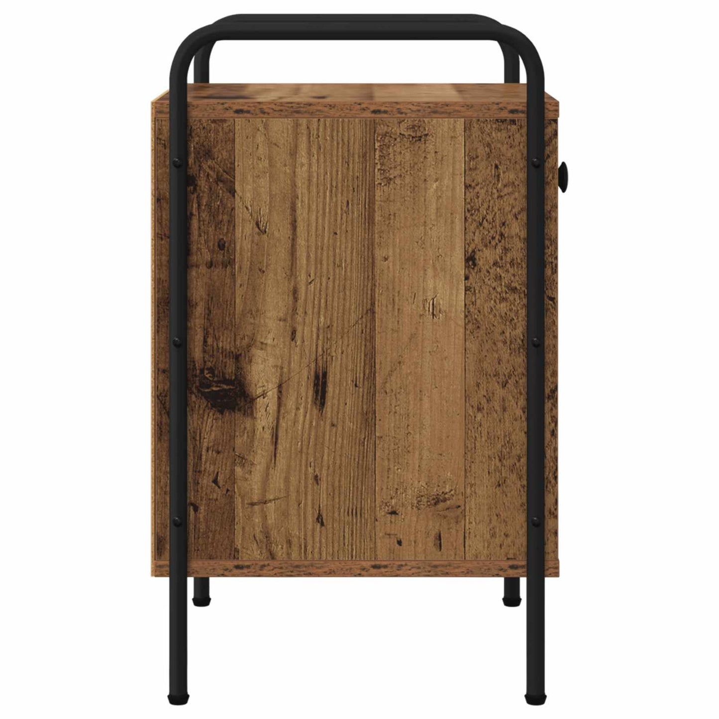 Nachtkastje Oud hout 35 x 36,5 x 61 cm Bewerkt hout