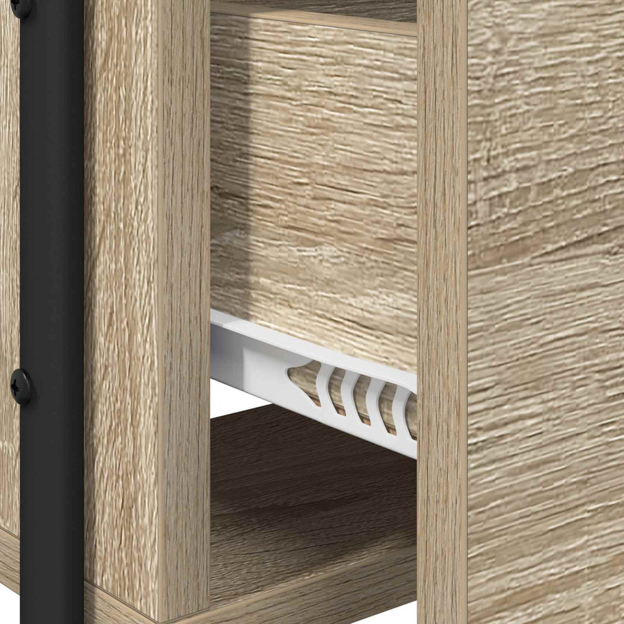 Plafondtafel Sonoma Eiken 100 x 36,5 x 136 cm Bewerkt hout
