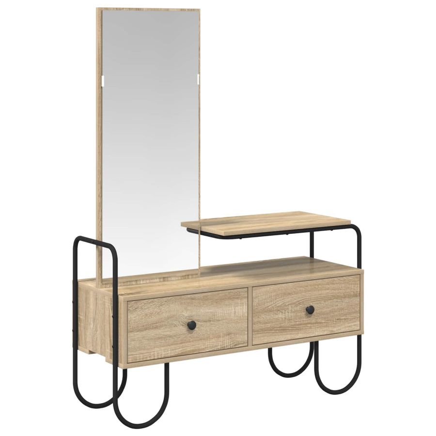 Plafondtafel Sonoma Eiken 100 x 36,5 x 136 cm Bewerkt hout