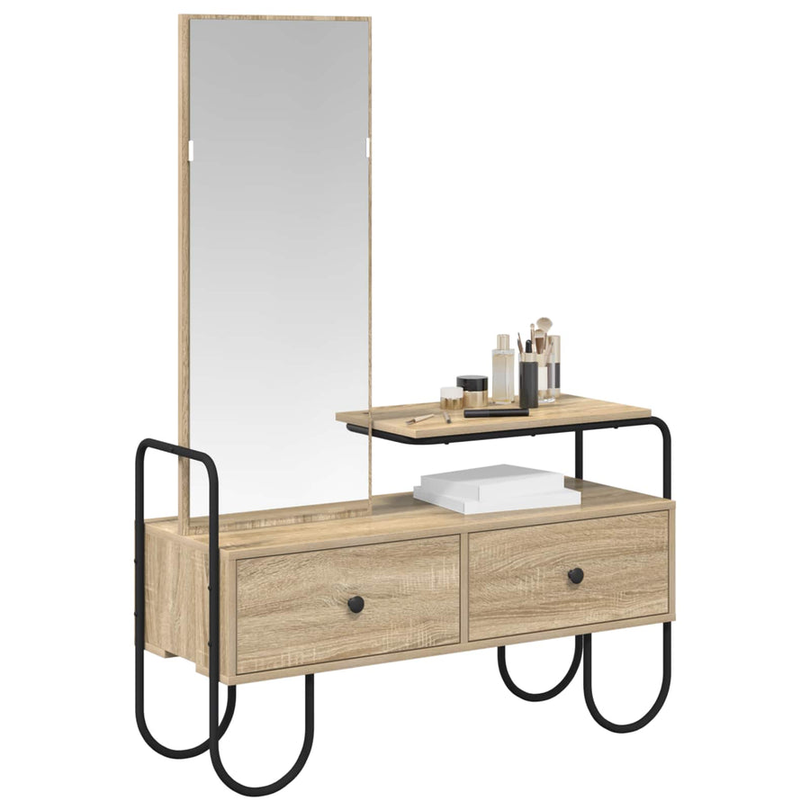 Plafondtafel Sonoma Eiken 100 x 36,5 x 136 cm Bewerkt hout
