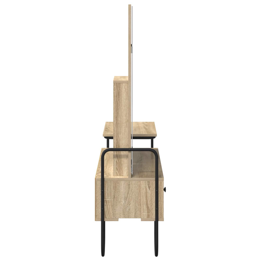 Plafondtafel Sonoma Eiken 100 x 36,5 x 136 cm Bewerkt hout