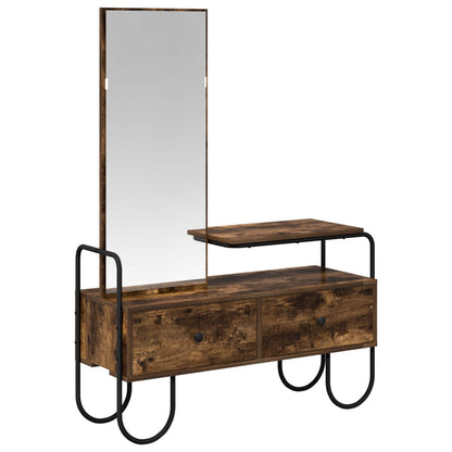 Plafondtafel Gerookt eiken 100 x 36,5 x 136 cm Bewerkt hout