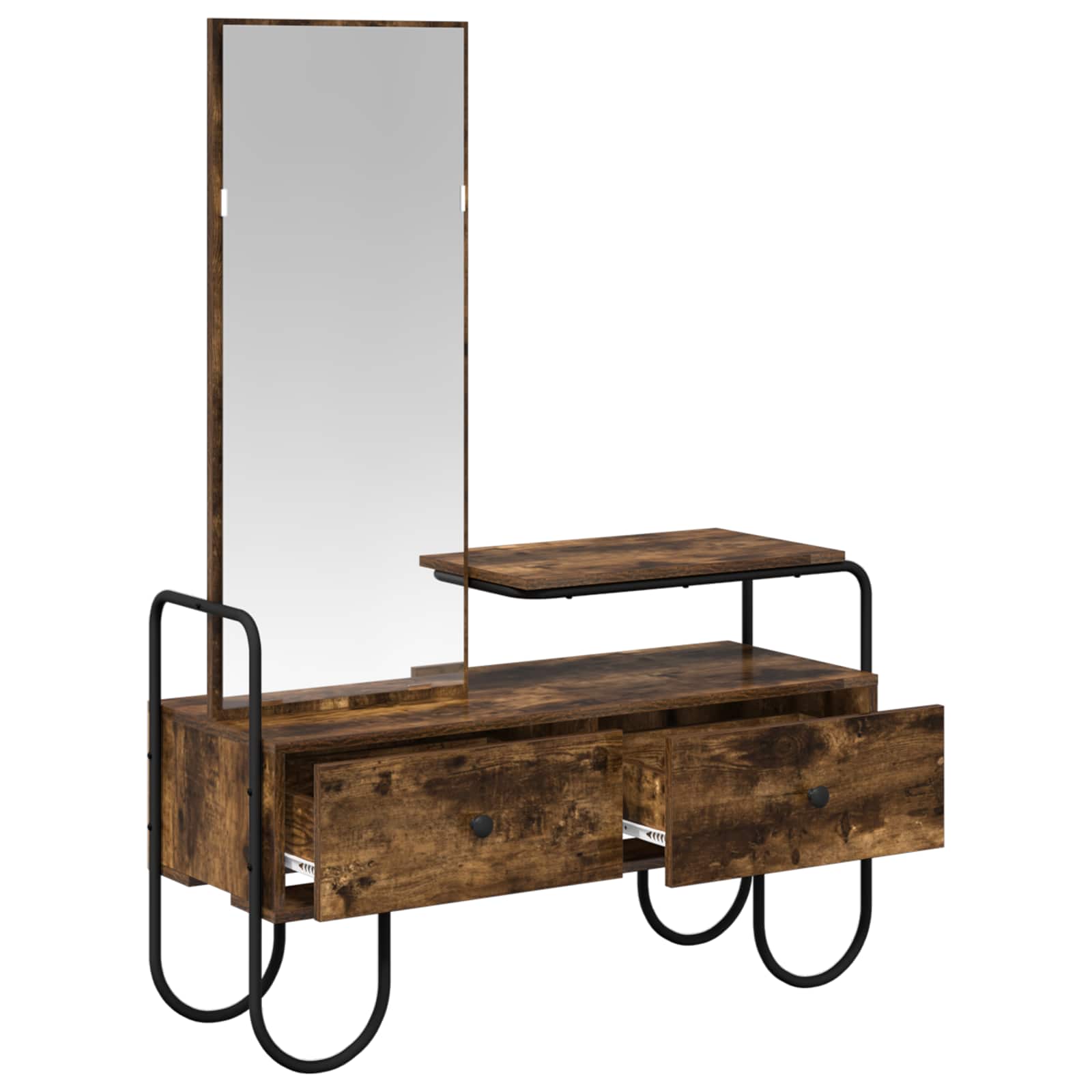 Plafondtafel Gerookt eiken 100 x 36,5 x 136 cm Bewerkt hout