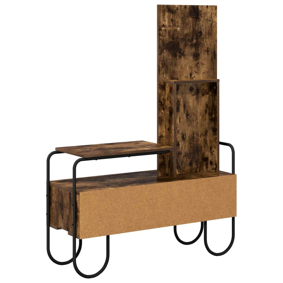 Plafondtafel Gerookt eiken 100 x 36,5 x 136 cm Bewerkt hout
