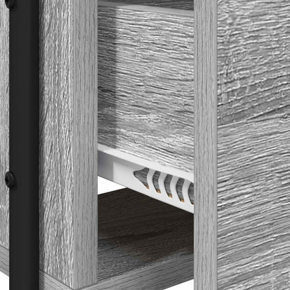 Plafondtafel Grijs Sonoma 100 x 36,5 x 136 cm Bewerkt hout