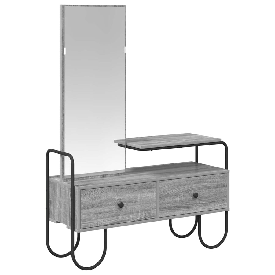 Plafondtafel Grijs Sonoma 100 x 36,5 x 136 cm Bewerkt hout