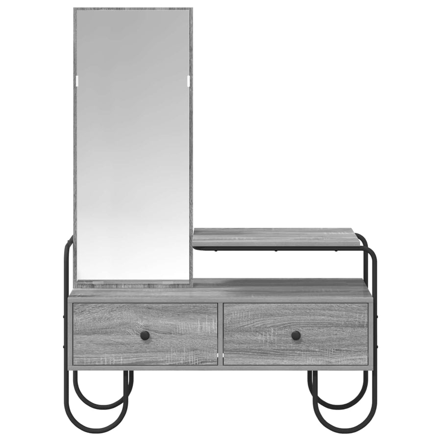 Plafondtafel Grijs Sonoma 100 x 36,5 x 136 cm Bewerkt hout