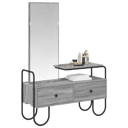 Plafondtafel Grijs Sonoma 100 x 36,5 x 136 cm Bewerkt hout