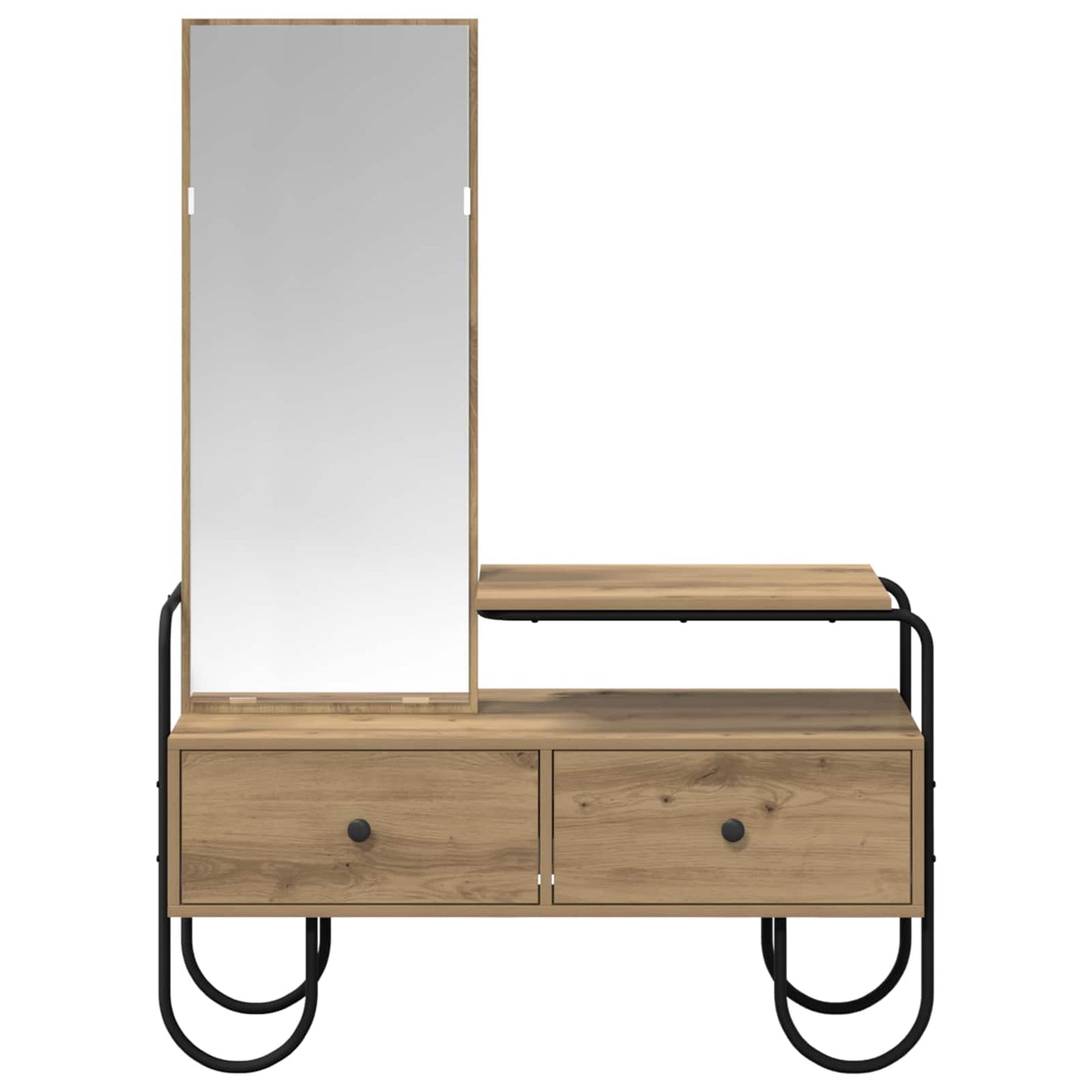 Plafondtafel Artisanaal eiken 100 x 36,5 x 136 cm Bewerkt hout