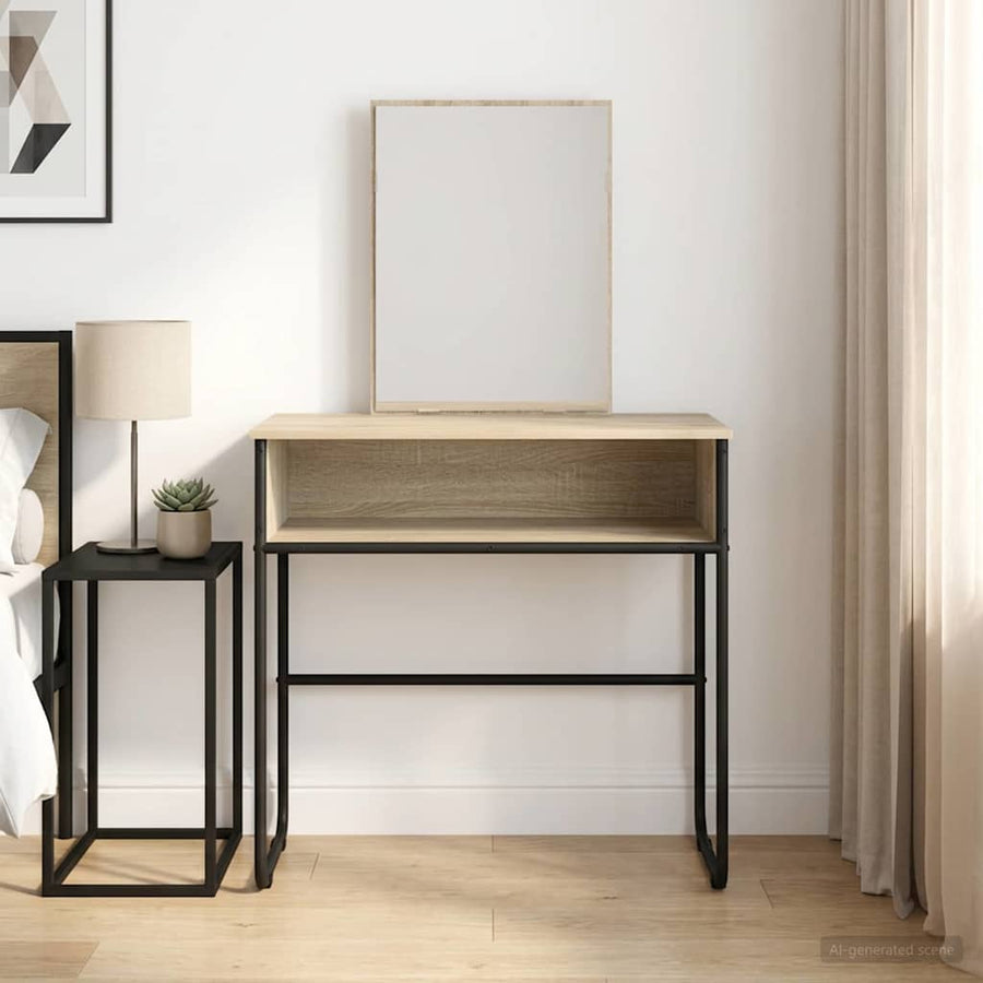 Plafondtafel Sonoma Eiken 81 x 40 x 131 cm Bewerkt hout