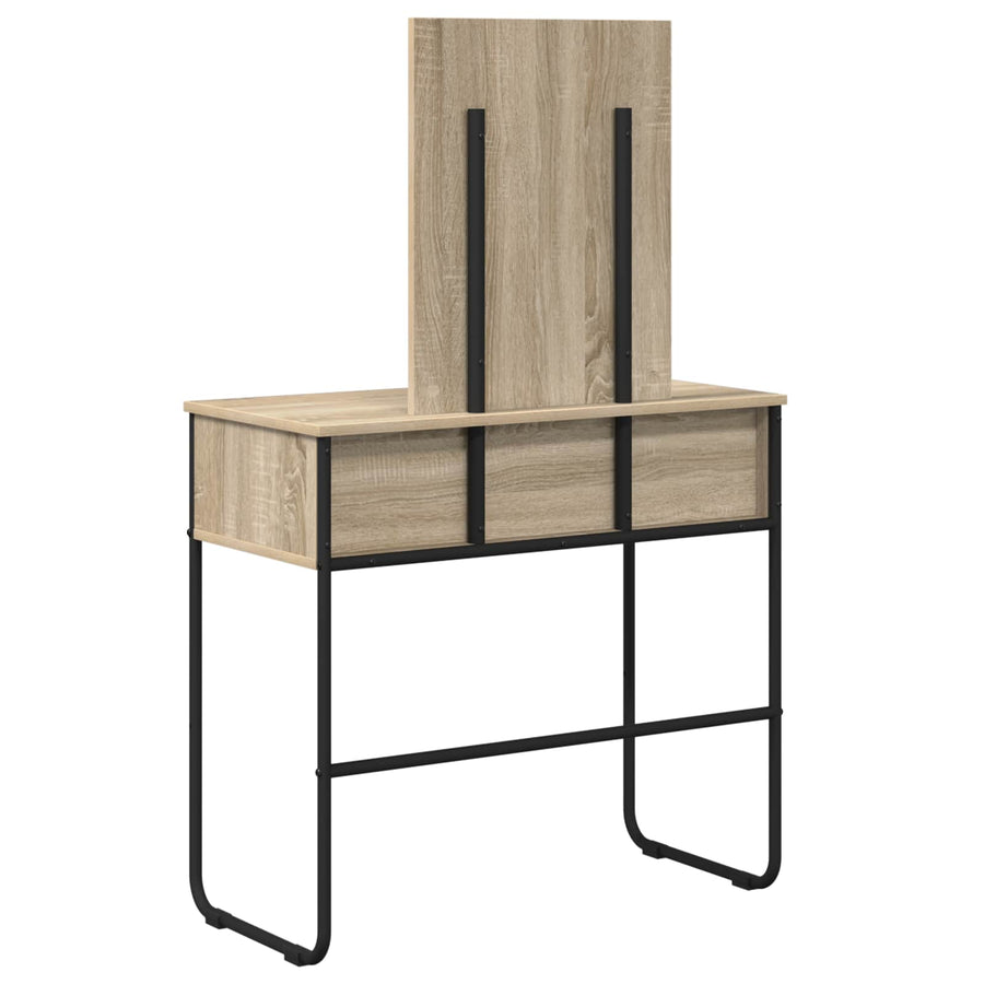 Plafondtafel Sonoma Eiken 81 x 40 x 131 cm Bewerkt hout