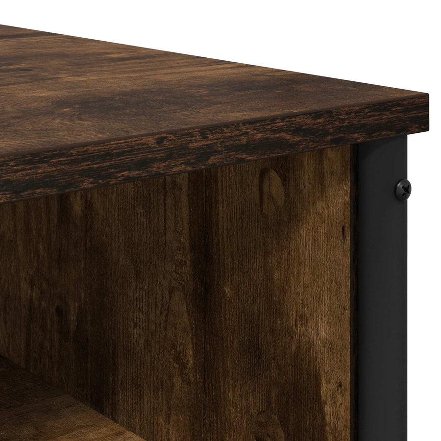 Plafondtafel Gerookt eiken 81 x 40 x 131 cm Bewerkt hout