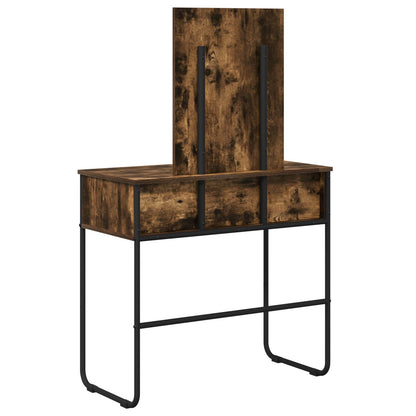 Plafondtafel Gerookt eiken 81 x 40 x 131 cm Bewerkt hout