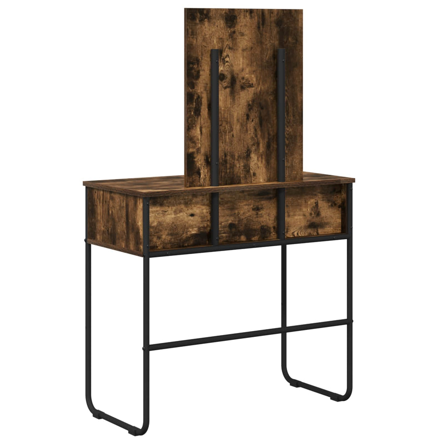 Plafondtafel Gerookt eiken 81 x 40 x 131 cm Bewerkt hout