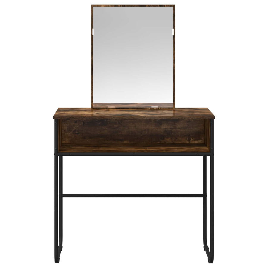 Plafondtafel Gerookt eiken 81 x 40 x 131 cm Bewerkt hout