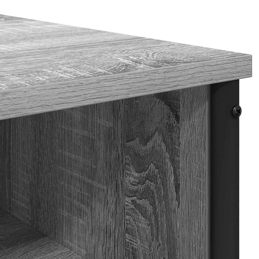 Plafondtafel Grijs Sonoma 81 x 40 x 131 cm Bewerkt hout