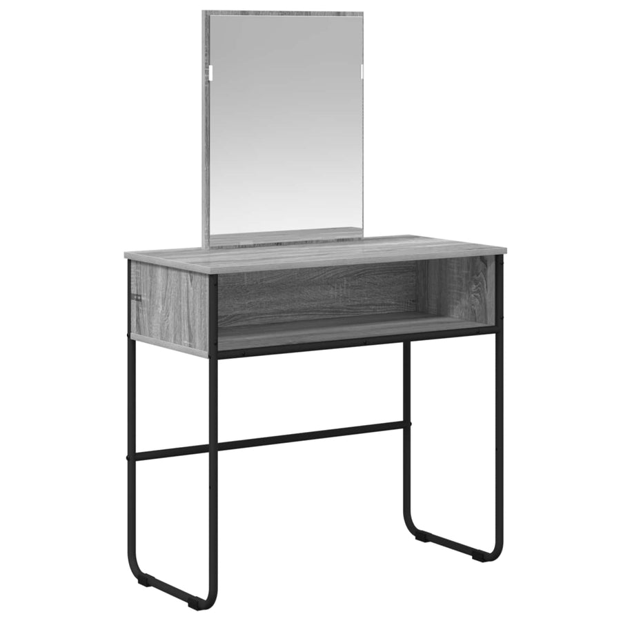 Plafondtafel Grijs Sonoma 81 x 40 x 131 cm Bewerkt hout