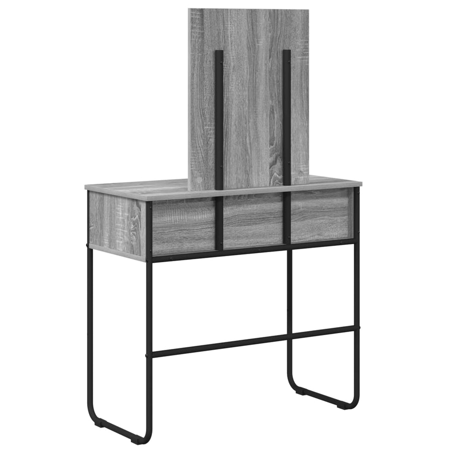 Plafondtafel Grijs Sonoma 81 x 40 x 131 cm Bewerkt hout