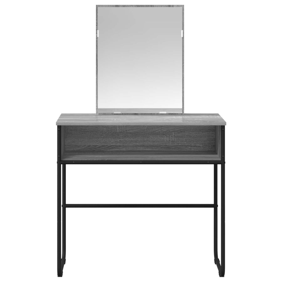 Plafondtafel Grijs Sonoma 81 x 40 x 131 cm Bewerkt hout